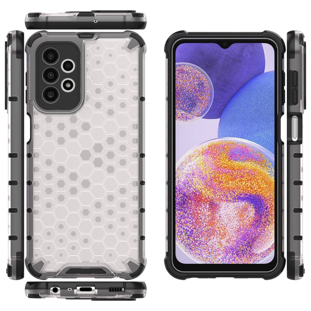  Samsung Galaxy A23 5G Skal Honeycomb Shockproof Grå