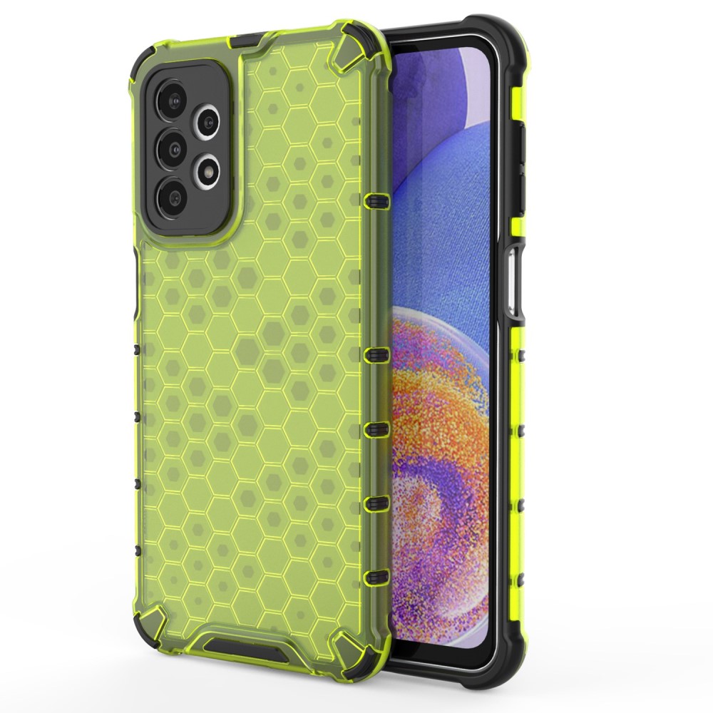  Samsung Galaxy A23 5G Skal Honeycomb Shockproof Grön