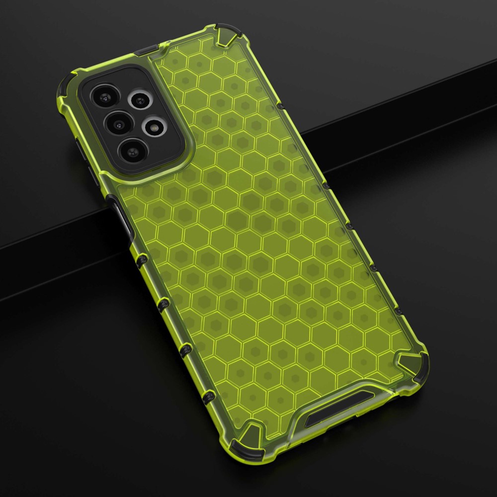  Samsung Galaxy A23 5G Skal Honeycomb Shockproof Grön