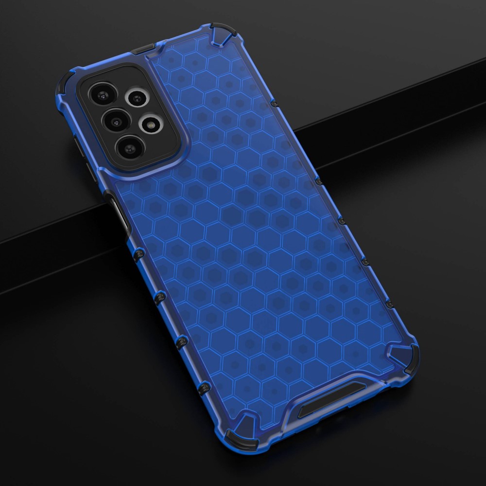 Samsung Galaxy A23 5G Skal Honeycomb Shockproof Blå