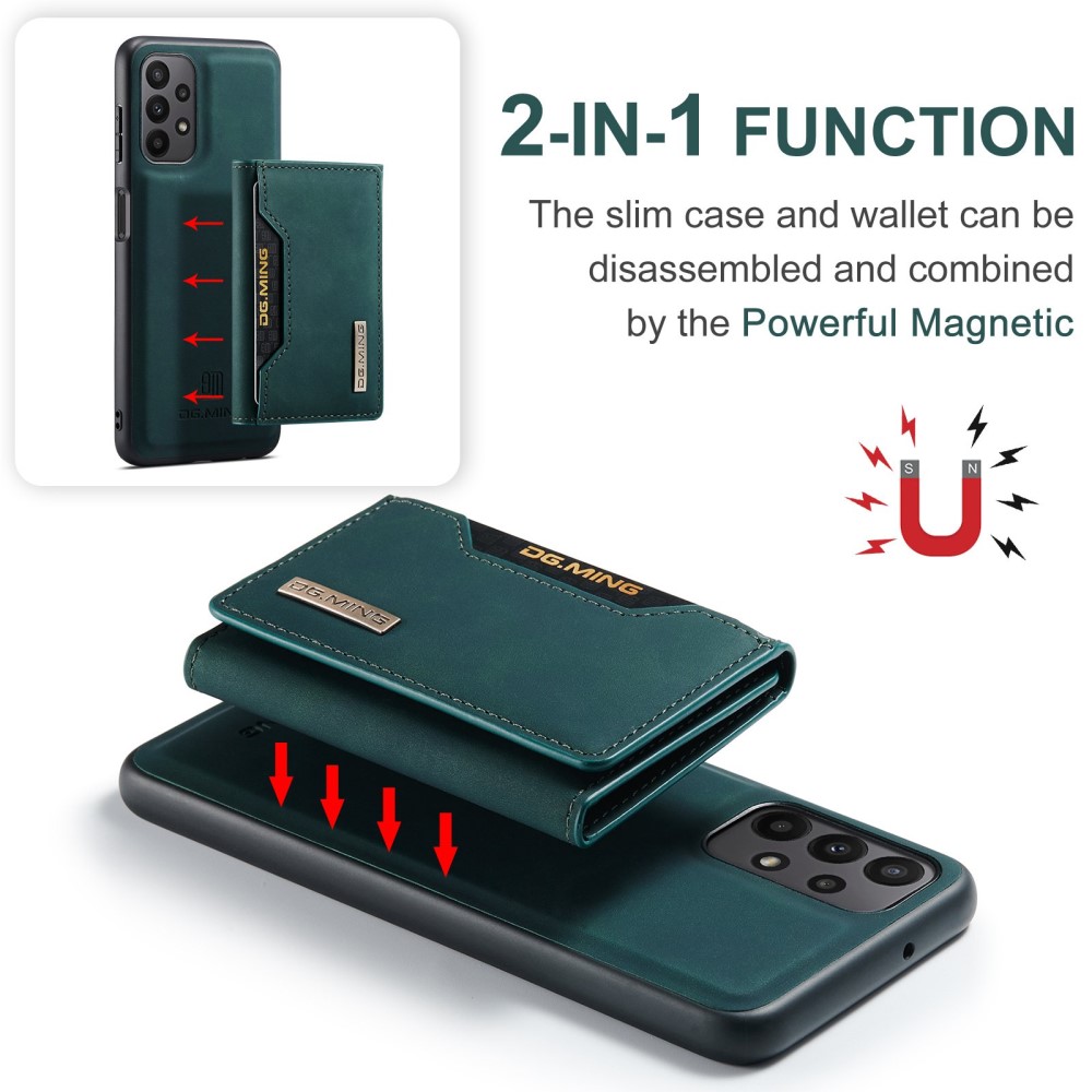 DG.MING DG.MING Galaxy A23 5G Skal 2in1 Magnetisk Avtagbart Kortfack