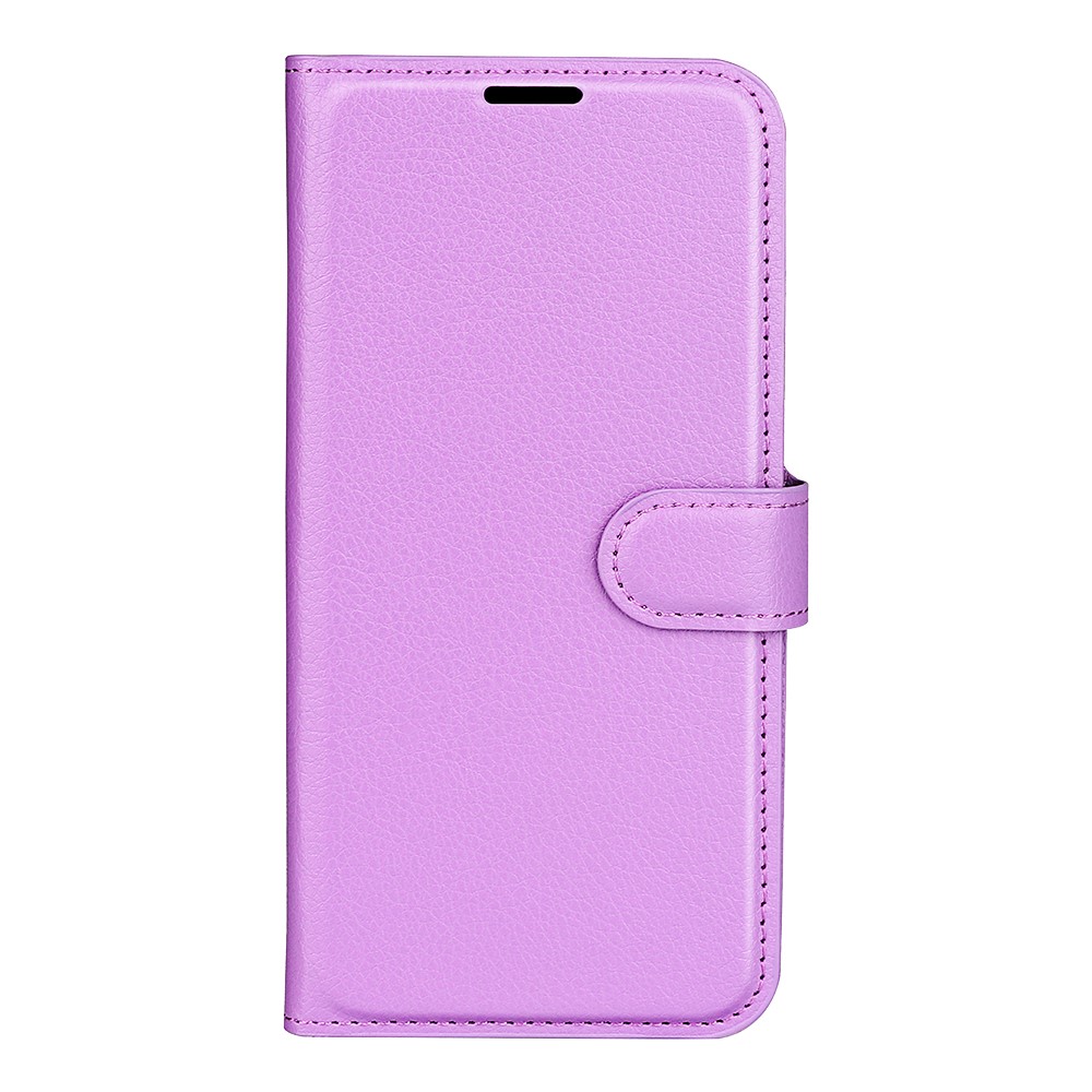  TCL 305 (2022) Fodral Litchi Läder Lila