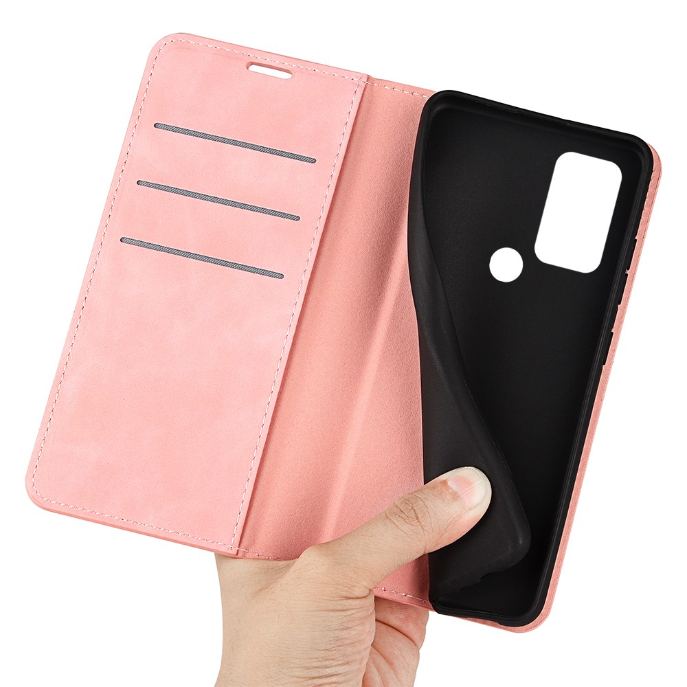  TCL 305 (2022) Fodral Flip Läder Roséguld