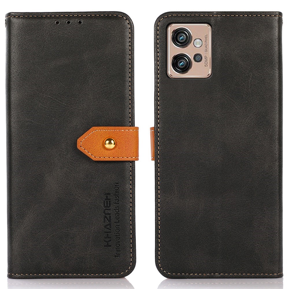 KHAZNEH KHAZNEH Motorola Moto G32 Fodral Dual Color Svart