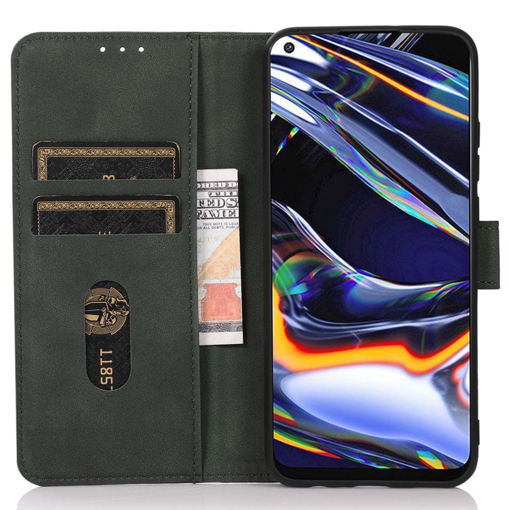 KHAZNEH KHAZNEH Motorola Moto G32 Fodral Läder Grön