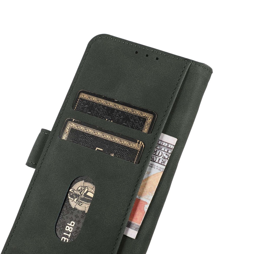 KHAZNEH KHAZNEH Motorola Moto G32 Fodral Läder Grön
