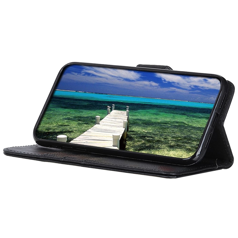 KHAZNEH KHAZNEH Motorola Moto G32 Fodral Läder Svart