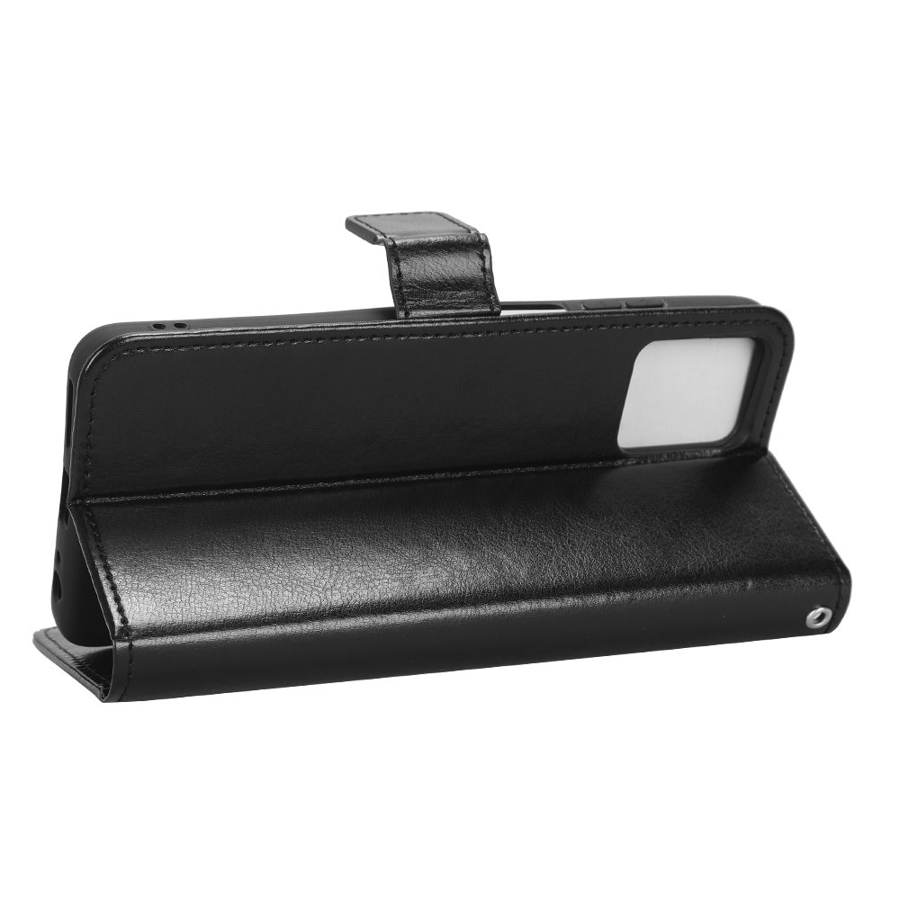  Motorola Moto G32 Fodral Crazy Horse Läder Svart