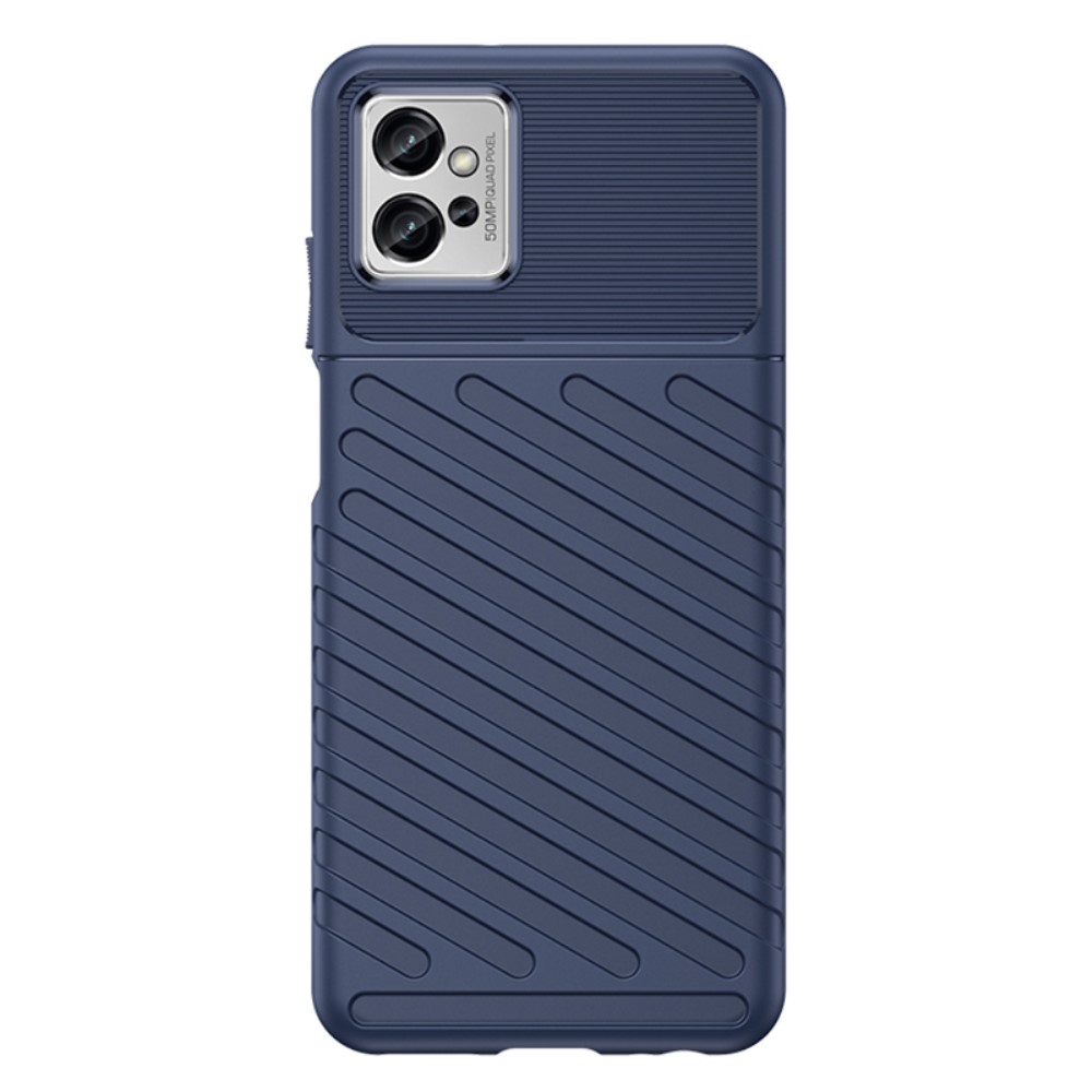  Motorola Moto G32 Skal Twill Textur Blå
