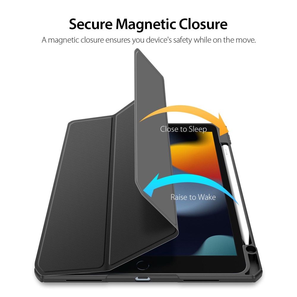 DUX DUCIS DUX DUCIS iPad 11 2025 / 10.9 2022 Fodral TOBY Tri-Fold Svart