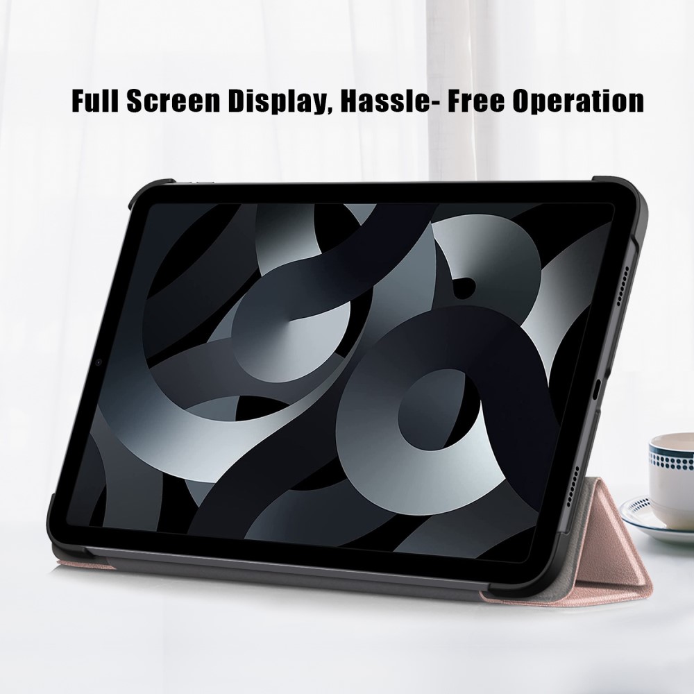  iPad 11 2025 / 10.9 2022 Fodral Tri-Fold Roséguld