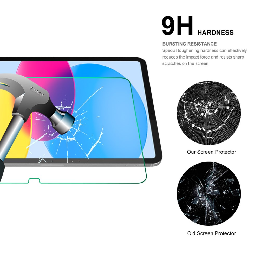 ENKAY ENKAY iPad 11 2025/10.9 2022 2-PACK Skärmskydd Härdat Glas