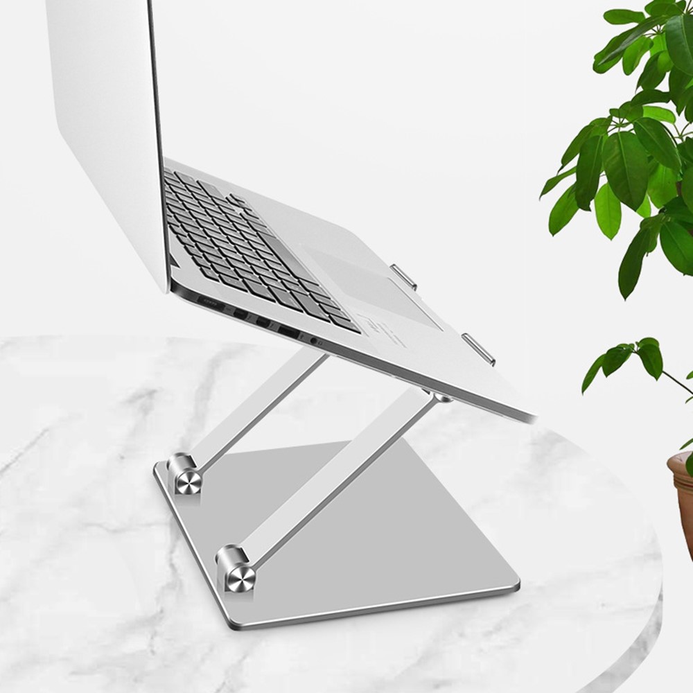  Justerbart Laptop Ställ Aluminium Silver