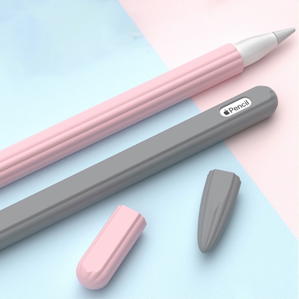  Apple Pen 2 / Pro Skal Liquid Silikon Anti-Slip Svart