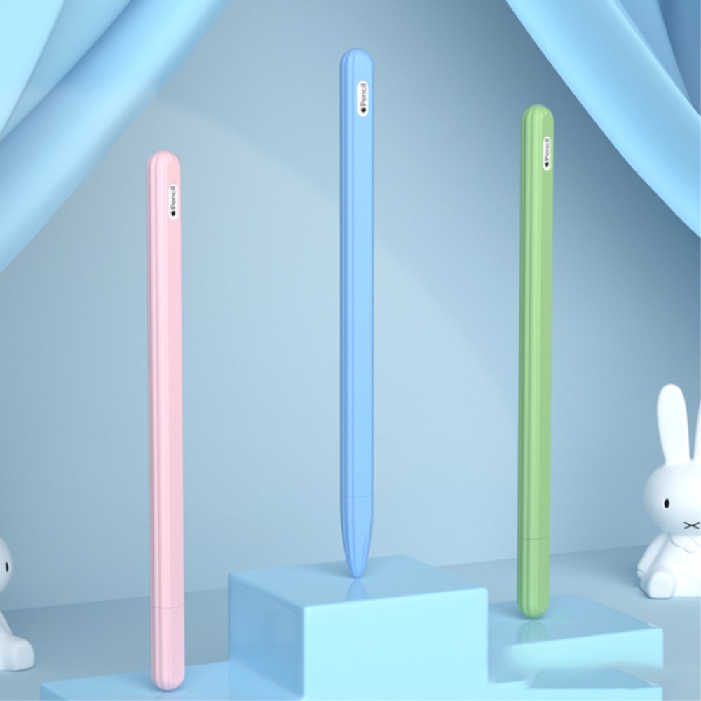  Apple Pen 2 / Pro Skal Liquid Silikon Anti-Slip Grön