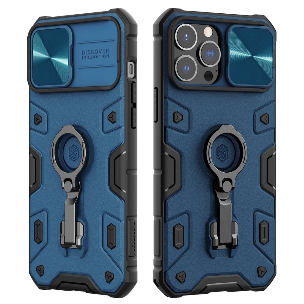 NILLKIN NILLKIN iPhone 13 Pro Max Skal CamShield Armor Pro Blå