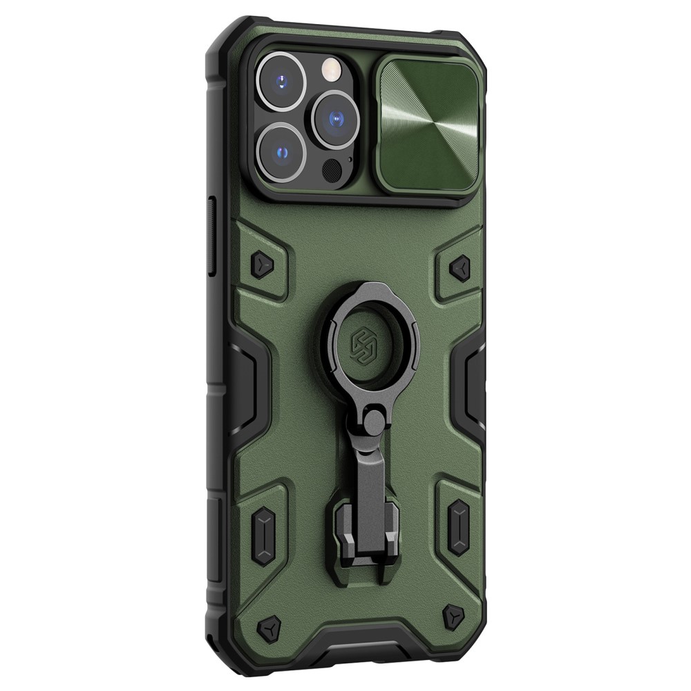 NILLKIN NILLKIN iPhone 13 Pro Max Skal CamShield Armor Pro Grön