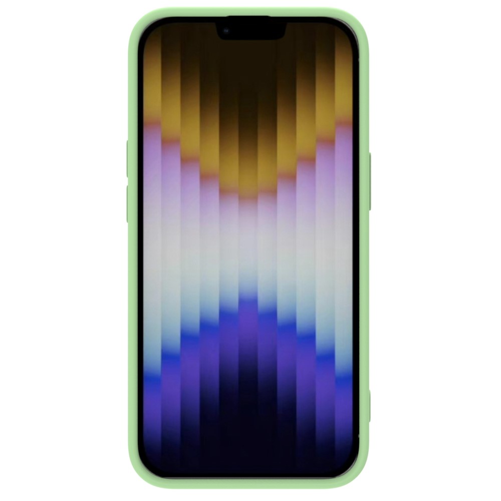 NILLKIN NILLKIN iPhone 14 Skal MagSafe CamShield Silky Liquid Grön