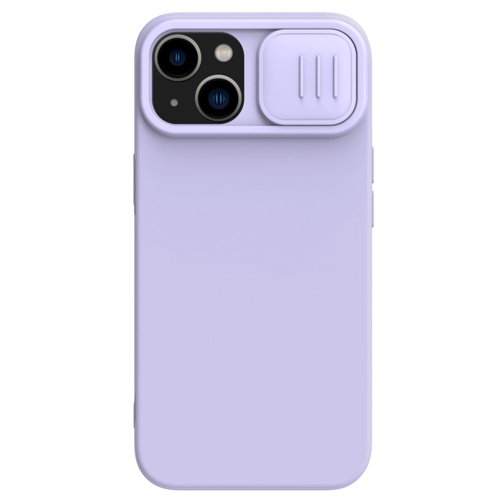 NILLKIN NILLKIN iPhone 14 Skal MagSafe CamShield Silky Liquid Lila