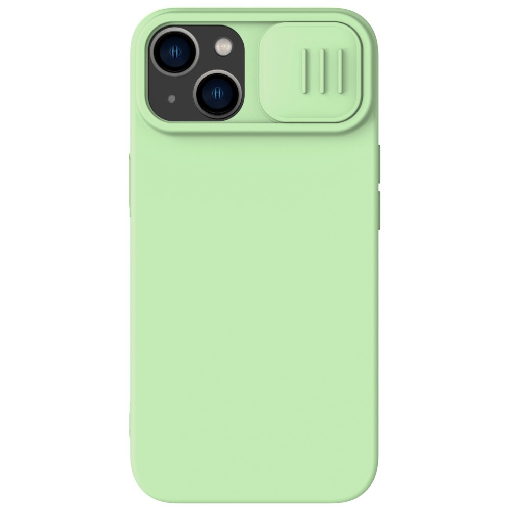 NILLKIN NILLKIN iPhone 14 Plus Skal MagSafe CamShield Silky Liquid Grön