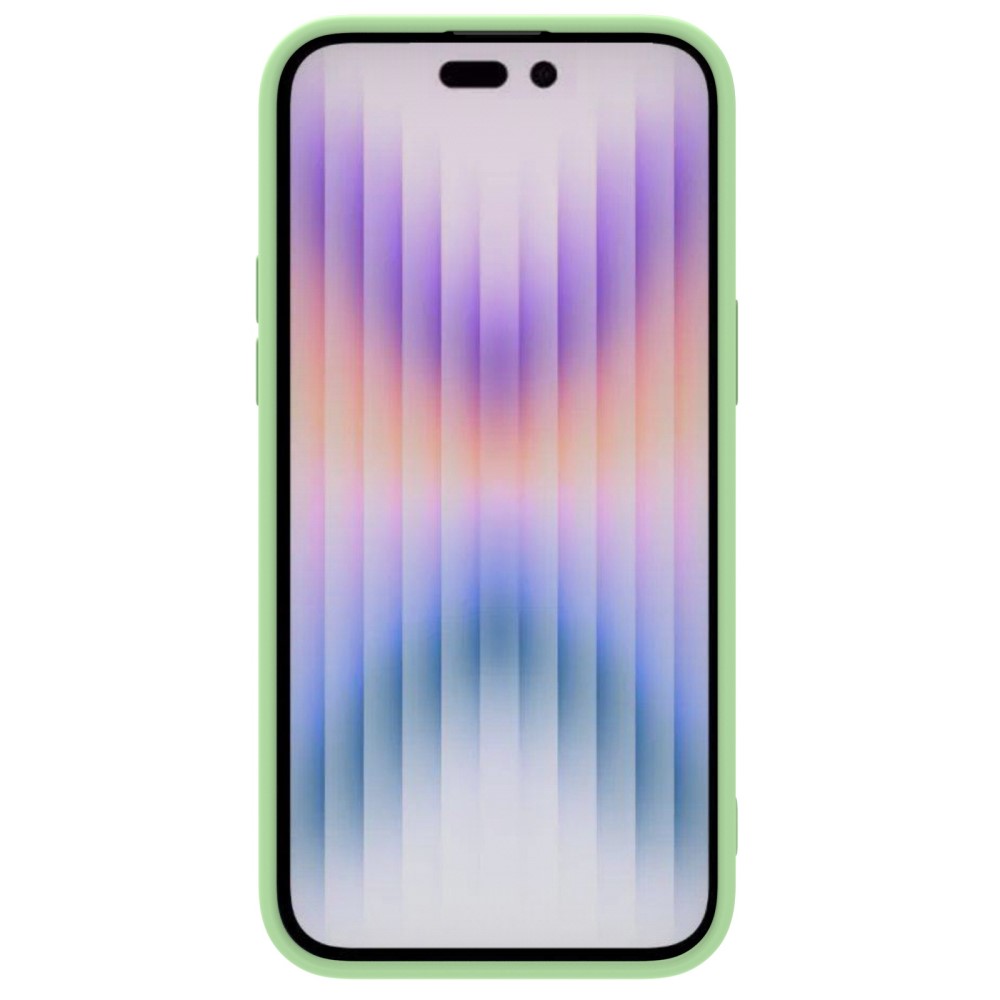 NILLKIN NILLKIN iPhone 14 Pro Skal CamShield Silky Liquid Grön