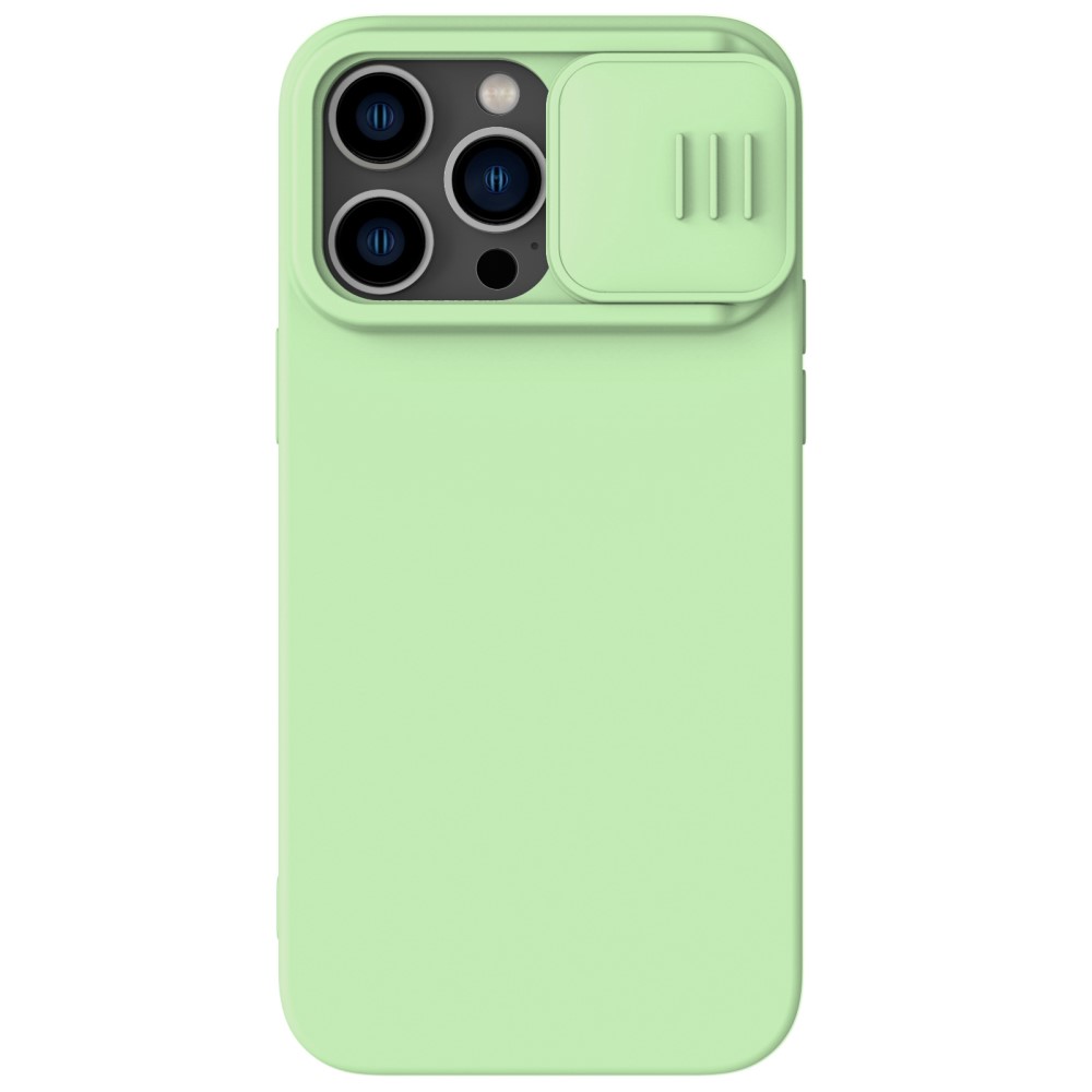 NILLKIN NILLKIN iPhone 14 Pro Max Skal CamShield Silky Liquid Grön