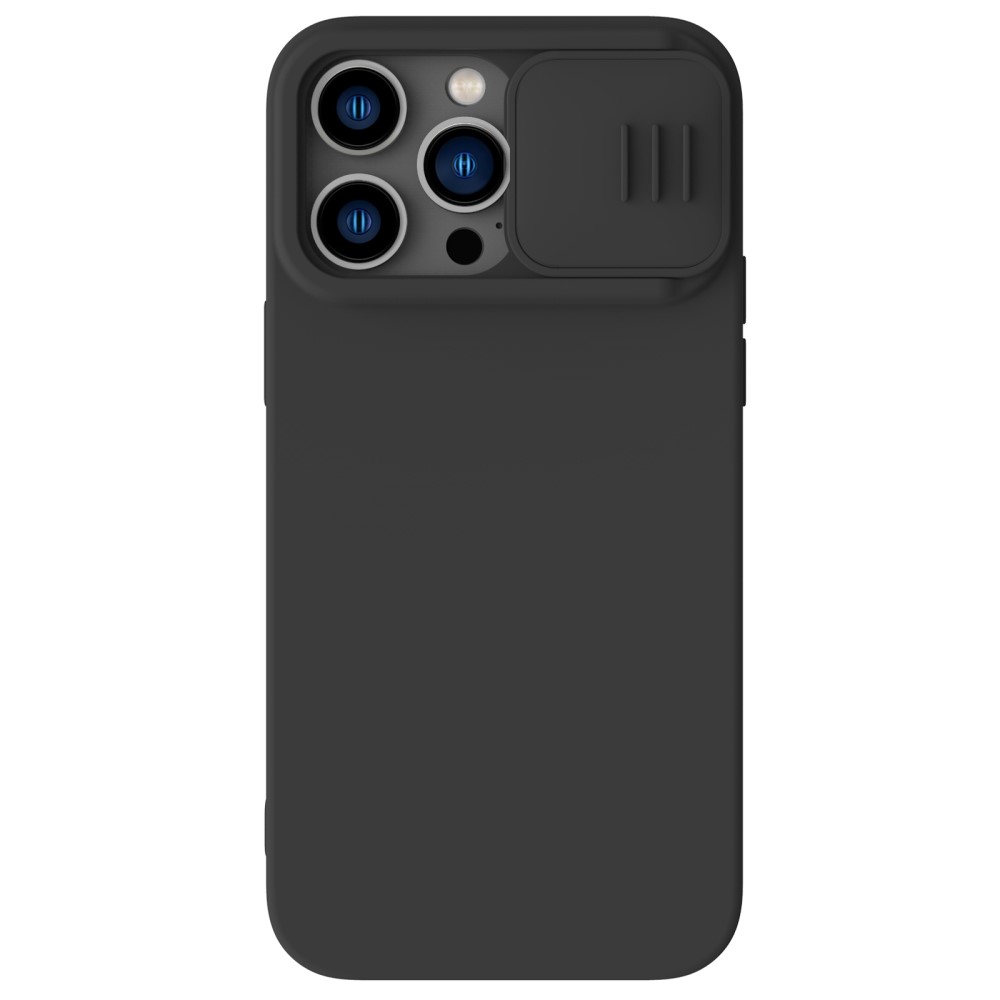 NILLKIN NILLKIN iPhone 14 Pro Max Skal CamShield Silky Liquid Svart