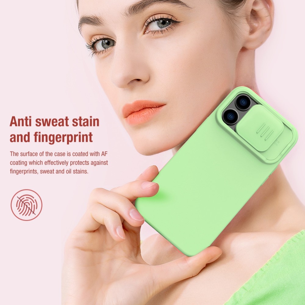 NILLKIN NILLKIN iPhone 14 Pro Max Skal CamShield Silky Liquid Svart