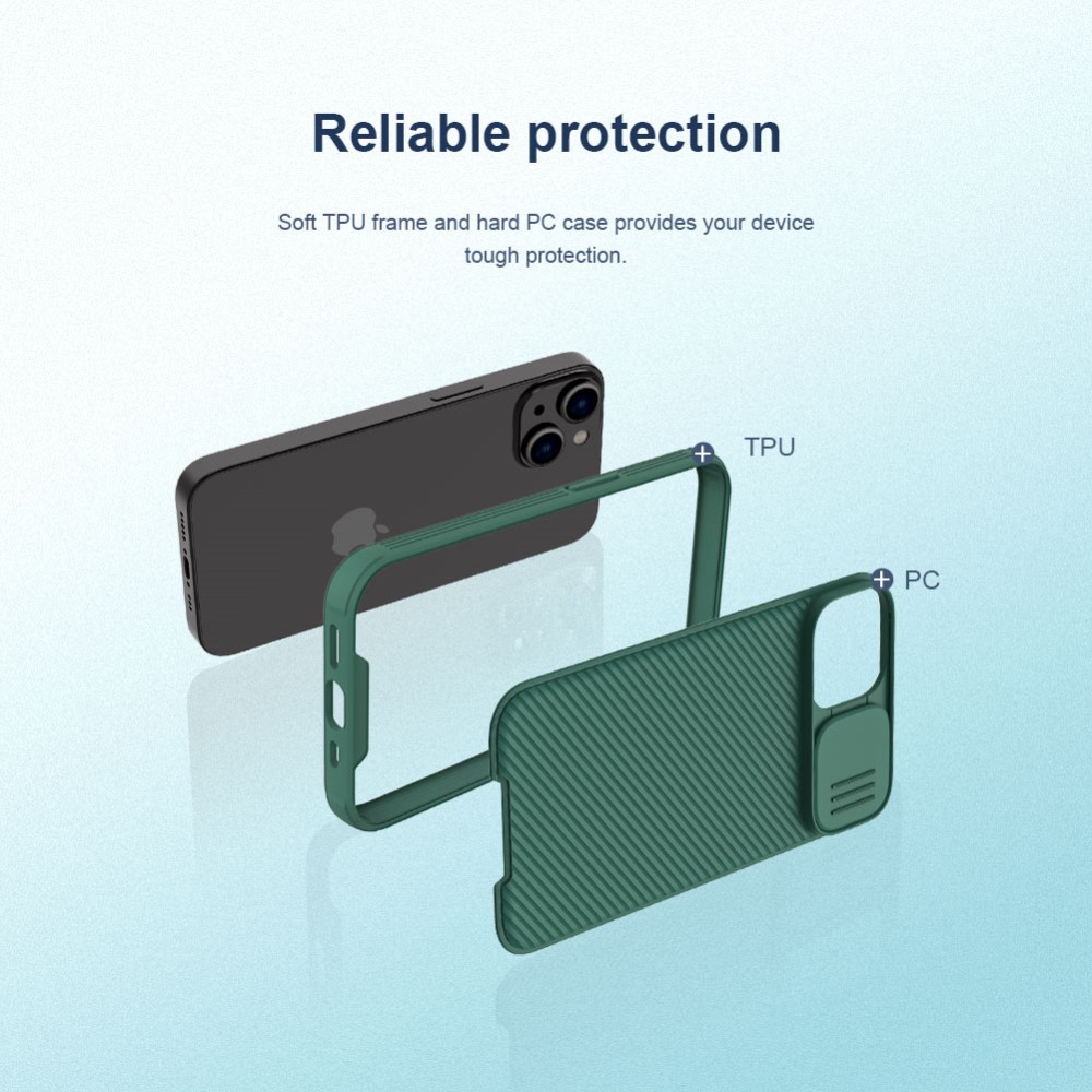 NILLKIN NILLKIN iPhone 14 Skal CamShield Pro Svart
