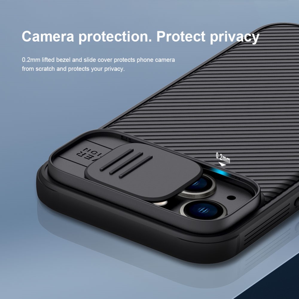 NILLKIN NILLKIN iPhone 14 Plus Skal CamShield Pro Blå