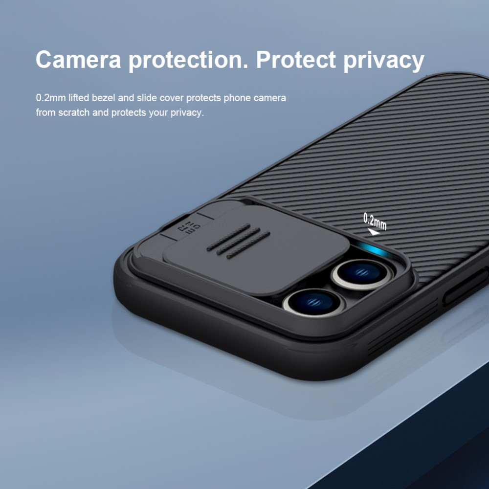 NILLKIN NILLKIN iPhone 14 Pro Skal CamShield Pro Svart