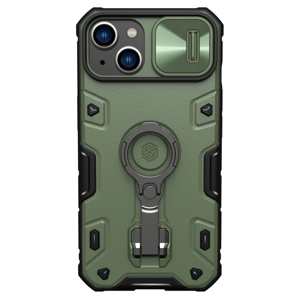 NILLKIN NILLKIN iPhone 14 Skal CamShield Armor Pro Grön