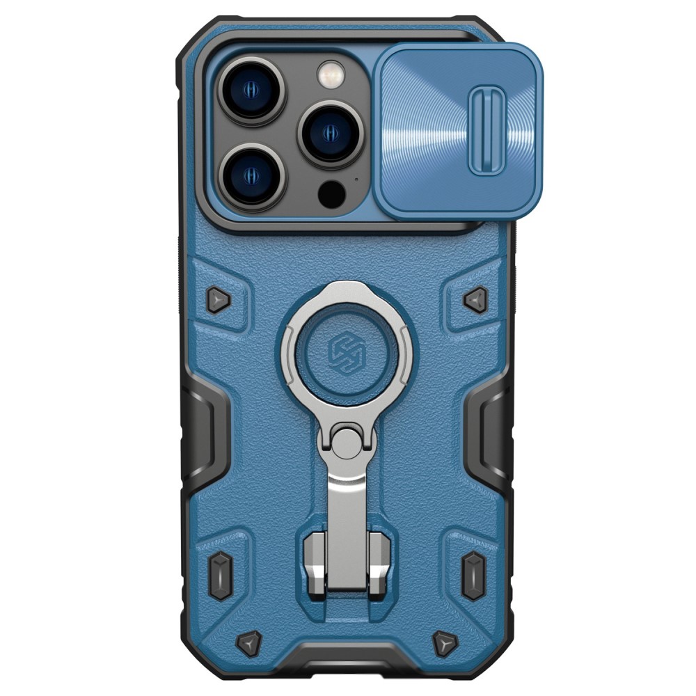 NILLKIN NILLKIN iPhone 14 Pro Skal CamShield Armor Pro Blå