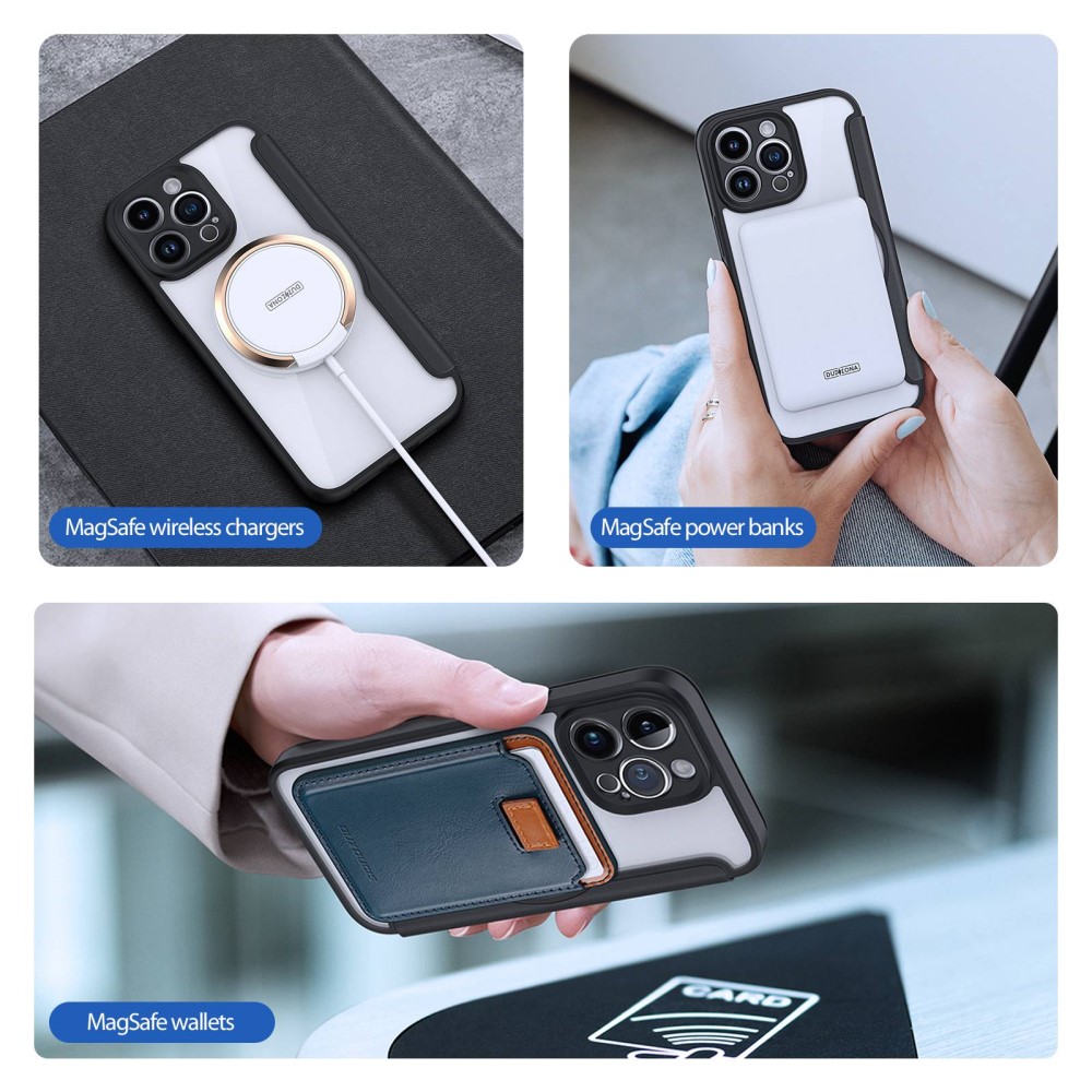 DUX DUCIS DUX DUCIS iPhone 14 Pro Max Fodral MagSafe Skin X Pro Svart