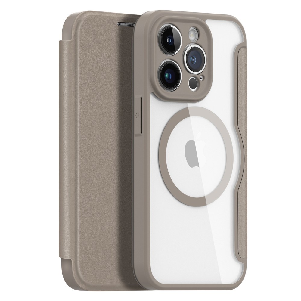 DUX DUCIS DUX DUCIS iPhone 14 Pro Fodral MagSafe Skin X Pro Khaki
