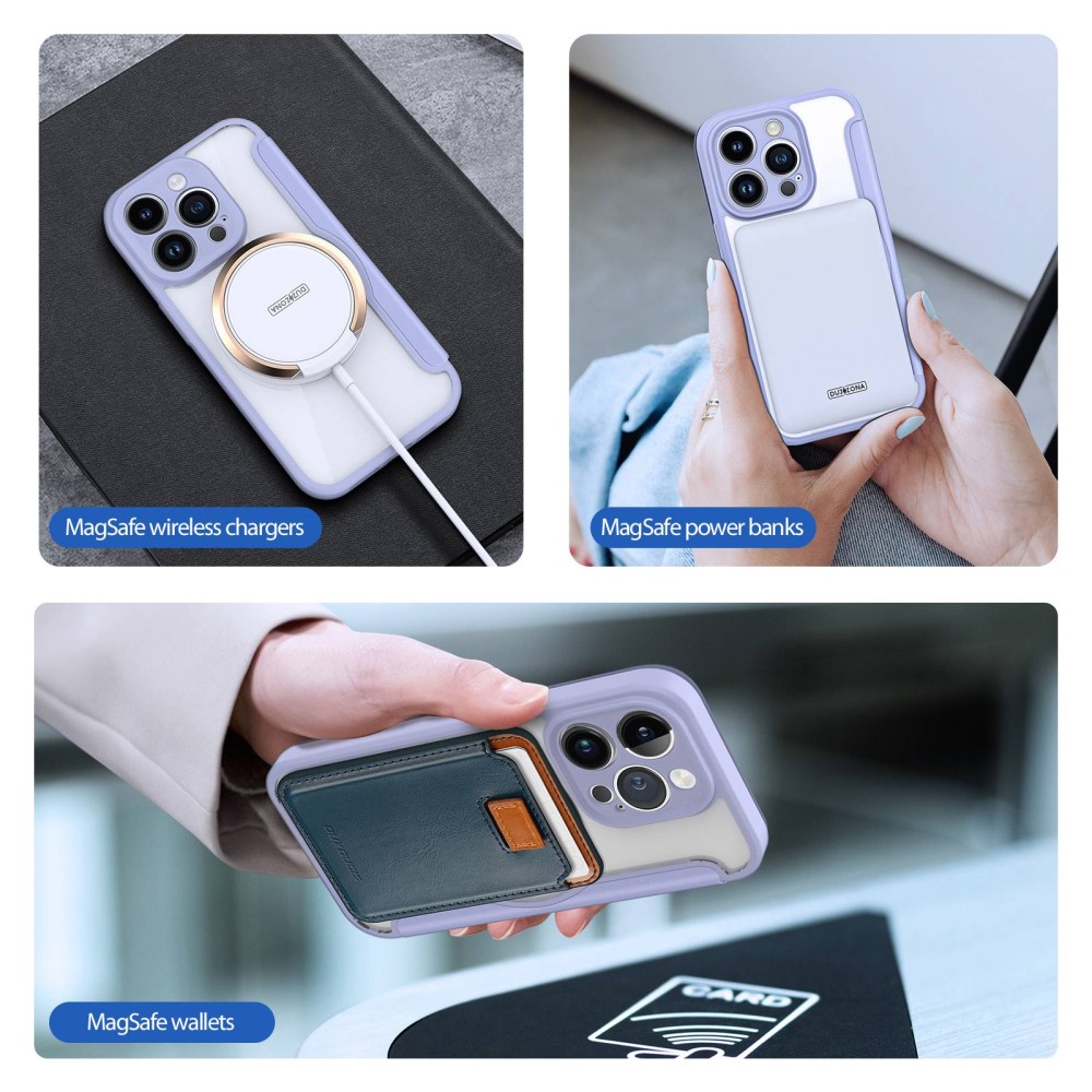 DUX DUCIS DUX DUCIS iPhone 14 Pro Fodral MagSafe Skin X Pro Lila