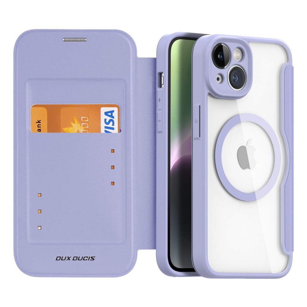 DUX DUCIS DUX DUCIS iPhone 14 Fodral MagSafe Skin X Pro Lila
