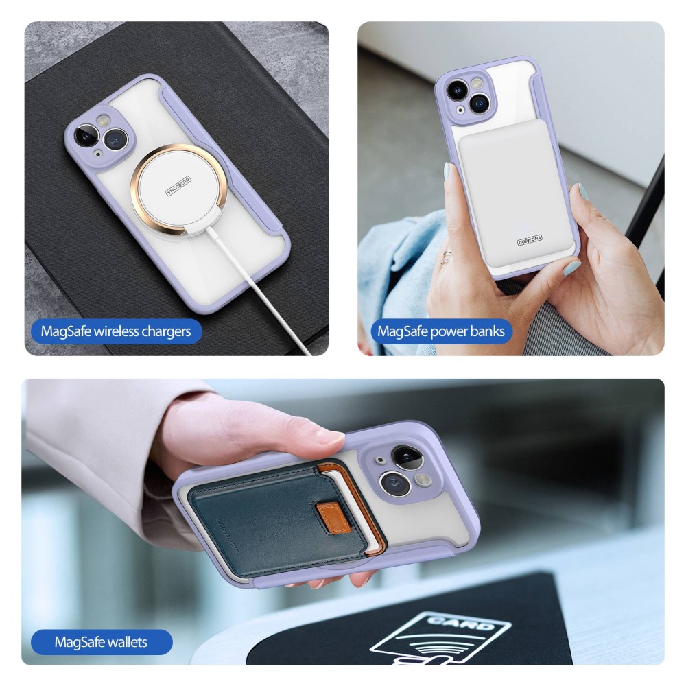 DUX DUCIS DUX DUCIS iPhone 14 Fodral MagSafe Skin X Pro Lila