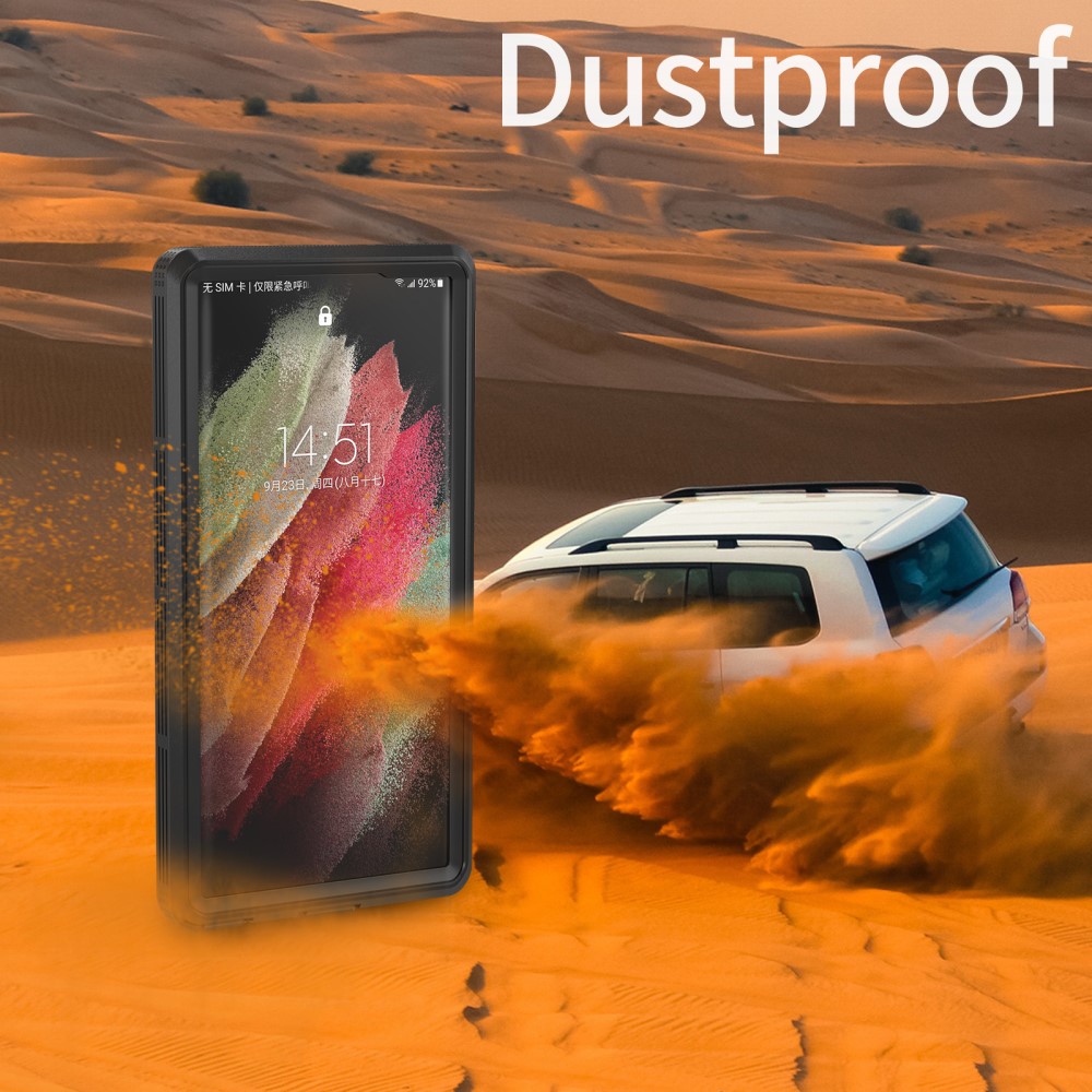 REDPEPPER REDPEPPER Galaxy S23 Ultra Skal 360 Vattentätt IP68 Svart