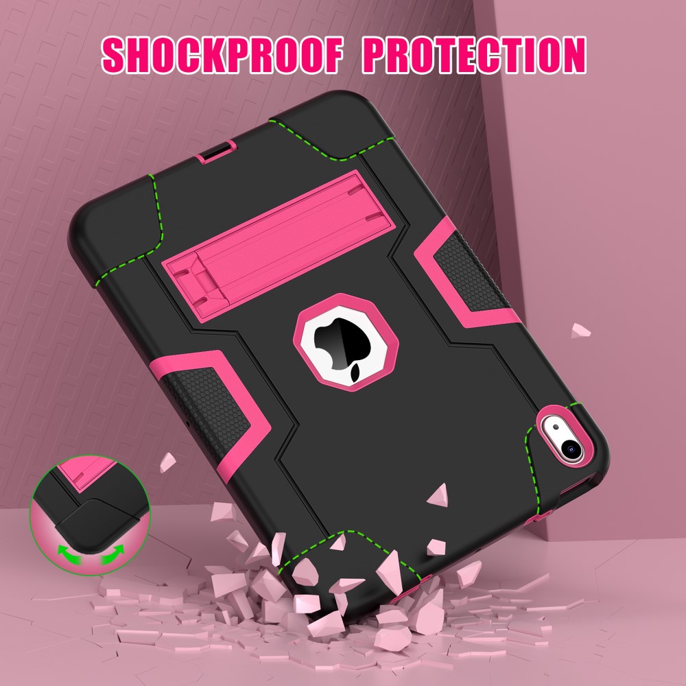  iPad 11 2025 / 10.9 2022 Shockproof Hybrid Skal Med Kickstand