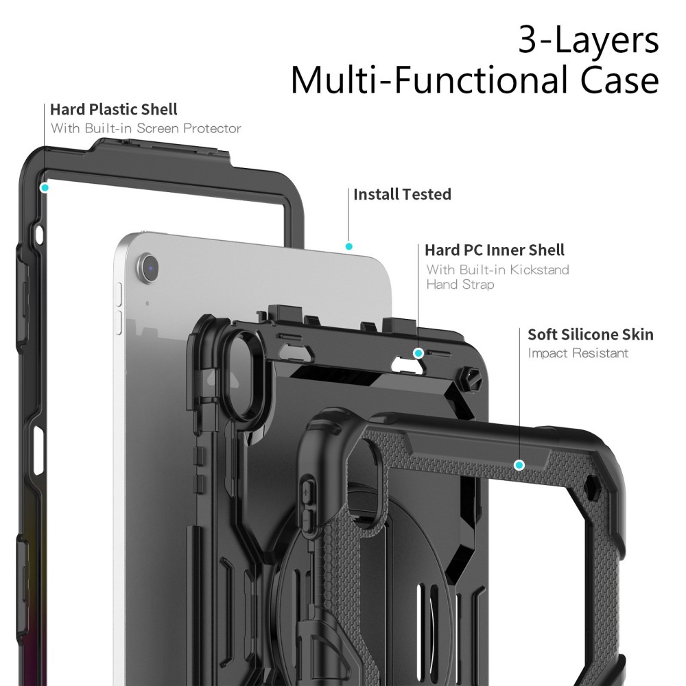  iPad 11 2025 / 10.9 2022 Skal 360 Shockproof Hybrid Kickstand
