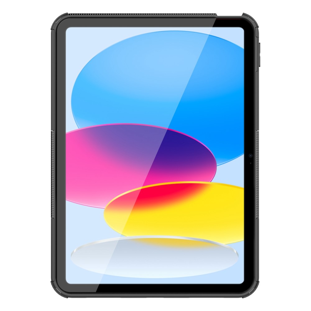  iPad 11 2025 / 10.9 2022 Skal Rugged Kickstand Armor Svart