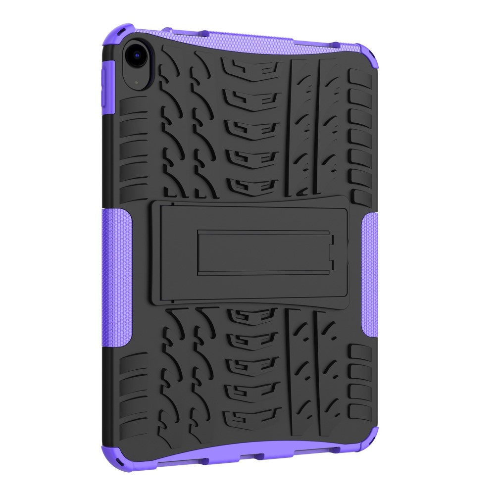  iPad 11 2025 / 10.9 2022 Skal Rugged Kickstand Armor Lila