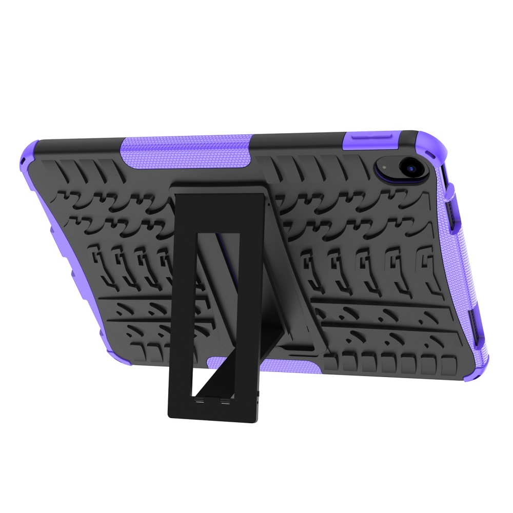  iPad 11 2025 / 10.9 2022 Skal Rugged Kickstand Armor Lila