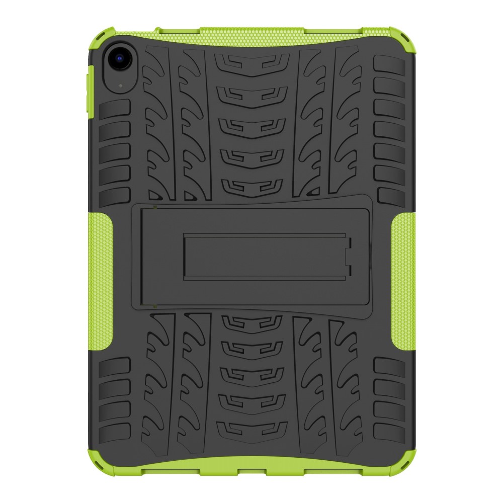  iPad 11 2025 / 10.9 2022 Skal Rugged Kickstand Armor Grön