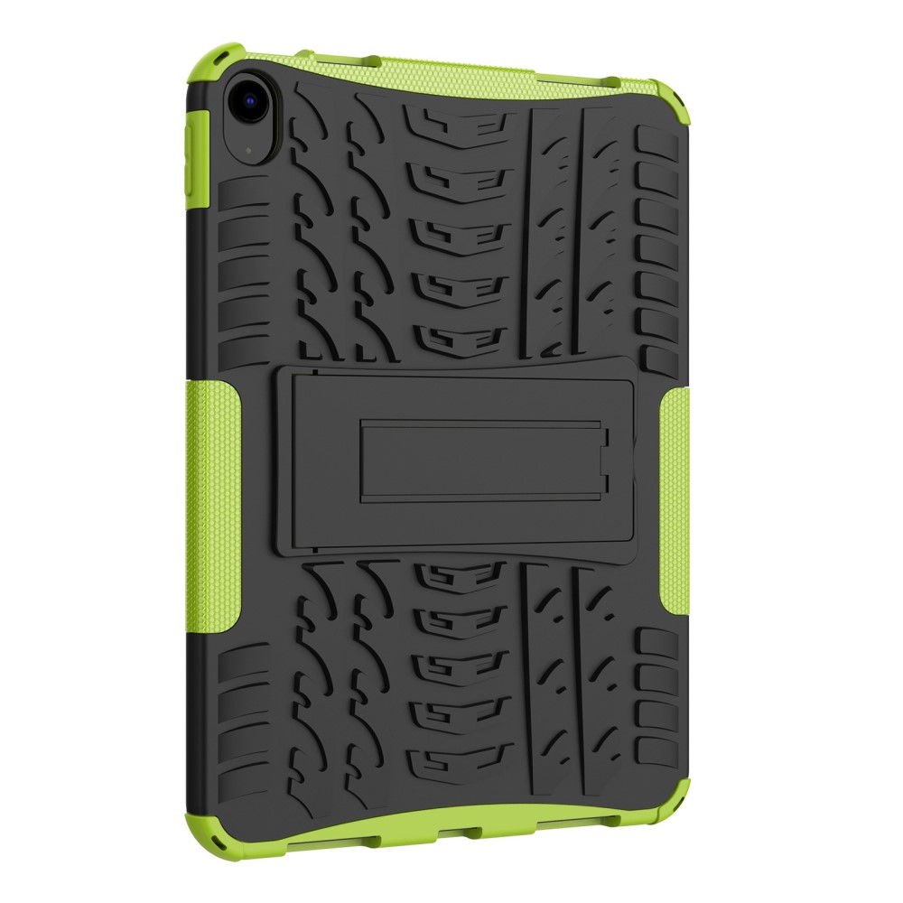  iPad 11 2025 / 10.9 2022 Skal Rugged Kickstand Armor Grön