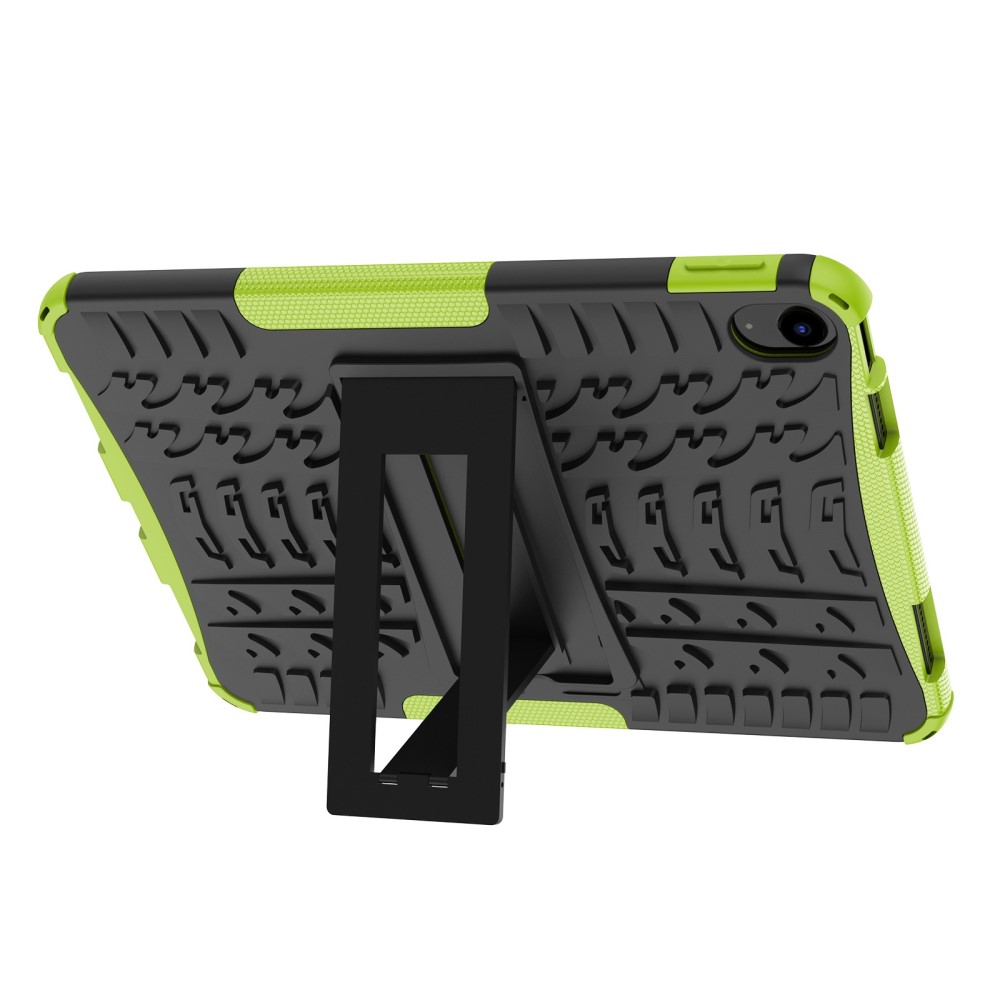  iPad 11 2025 / 10.9 2022 Skal Rugged Kickstand Armor Grön