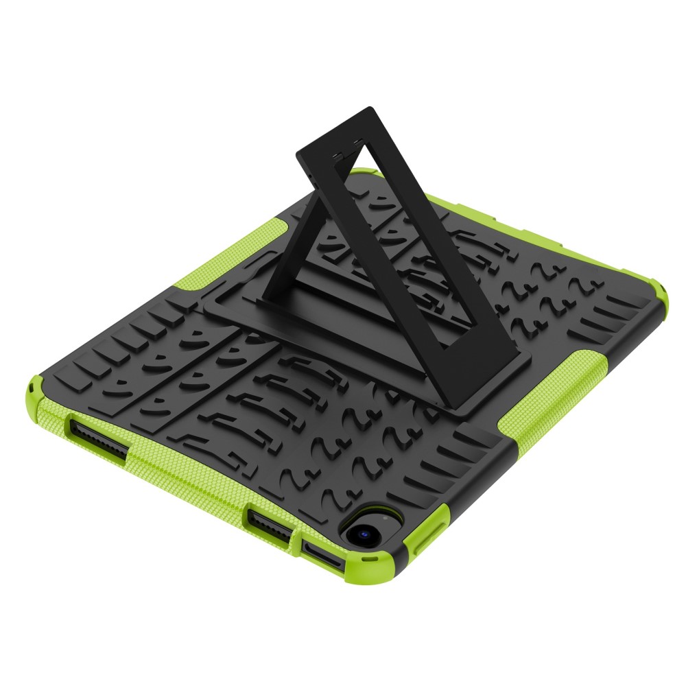  iPad 11 2025 / 10.9 2022 Skal Rugged Kickstand Armor Grön