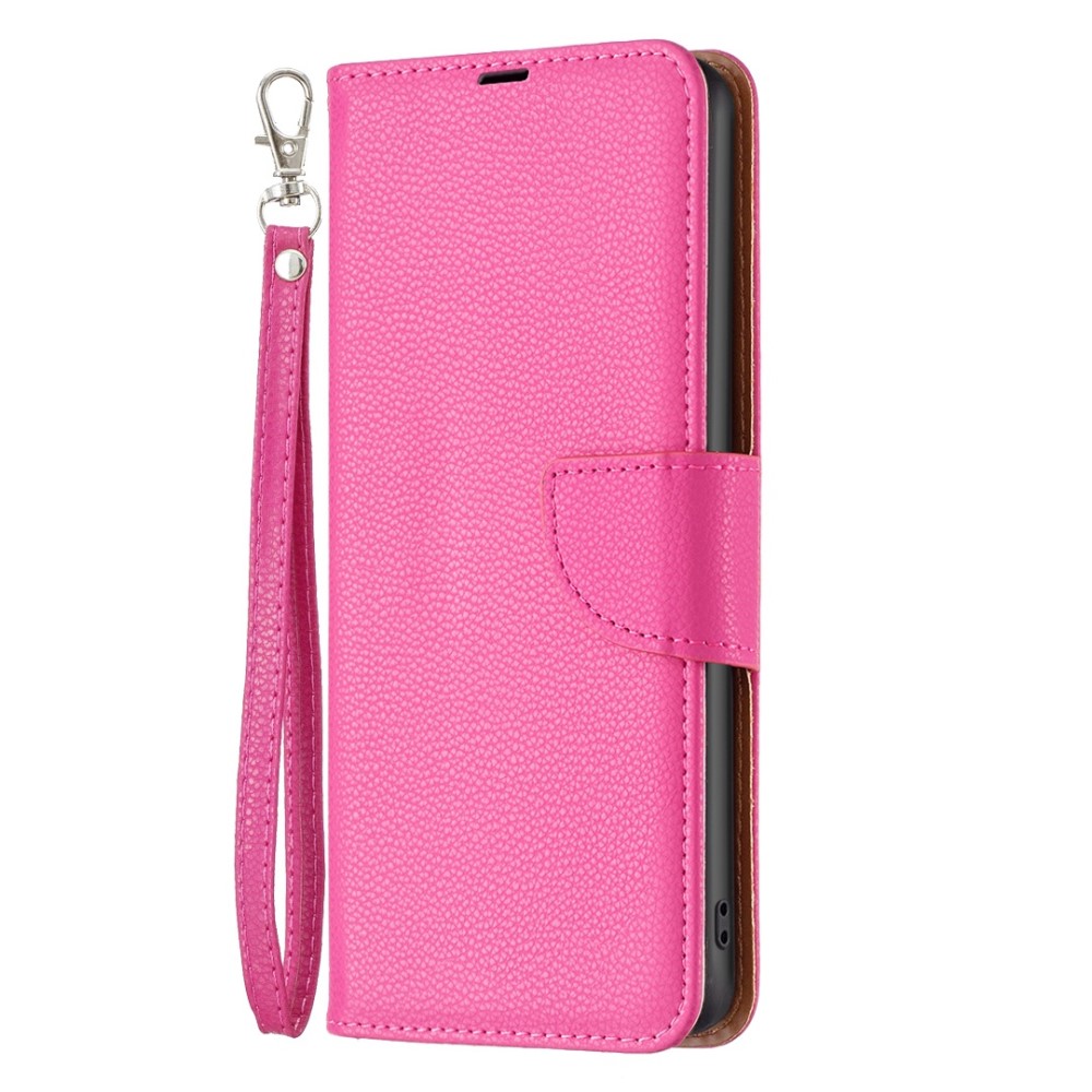  Samsung Galaxy S23 Fodral Litchi Shark Rosa