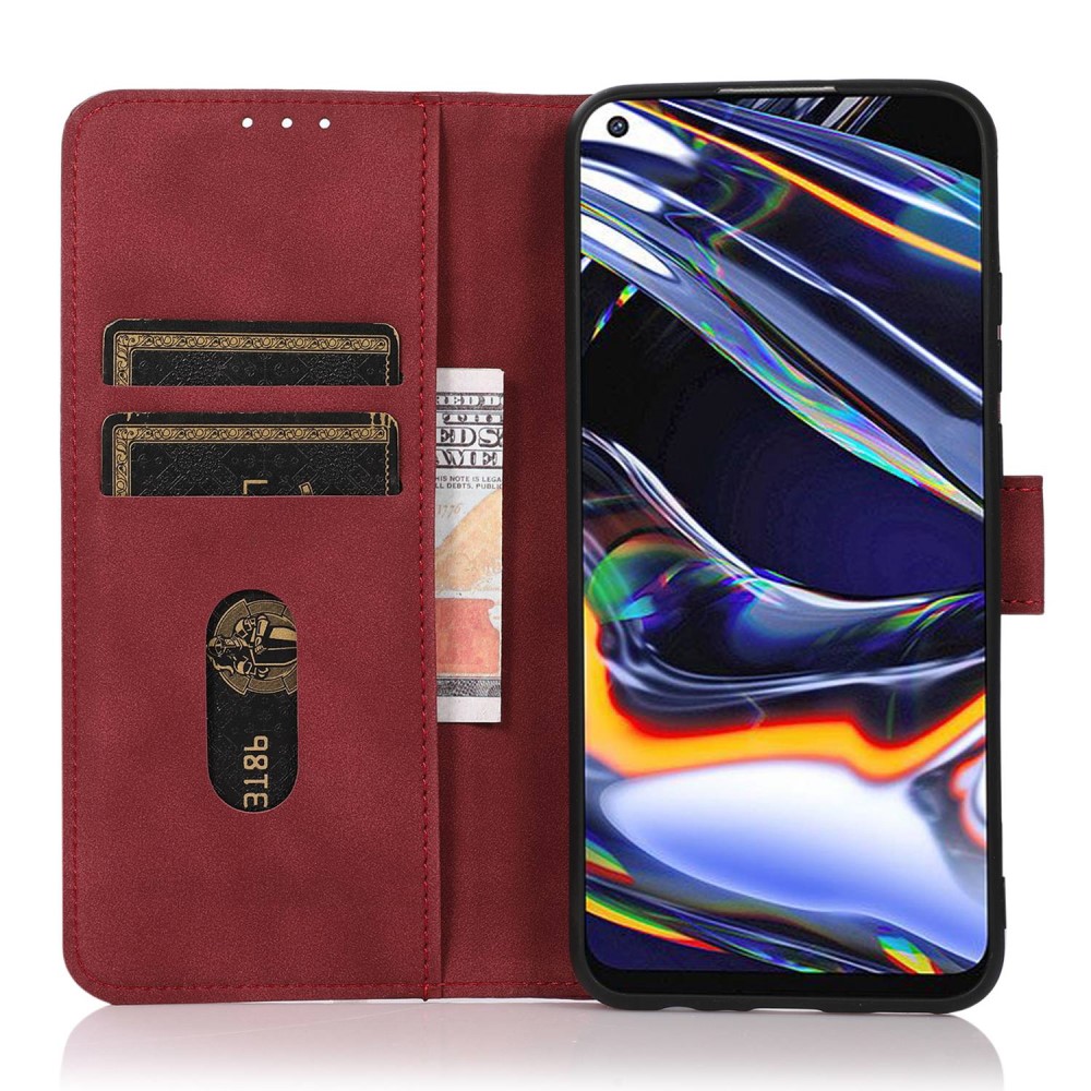 KHAZNEH KHAZNEH Samsung Galaxy S23 Fodral Retro Läder Röd